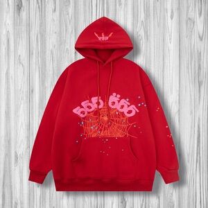 Red Spider Graphic Hoodie